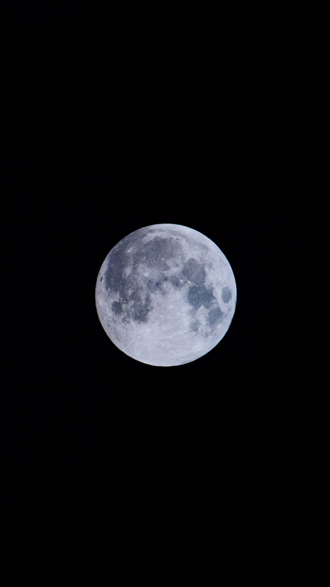 Full Moon in The Sky. Wallpaper in 1080x1920 Resolution