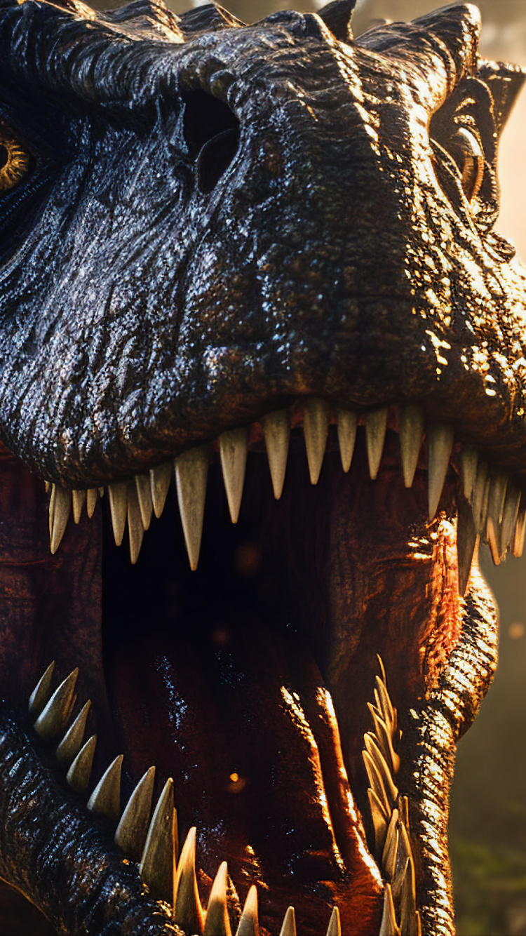 Aussterben, Velociraptor, Cryptid, Kiefer, Fang. Wallpaper in 750x1334 Resolution