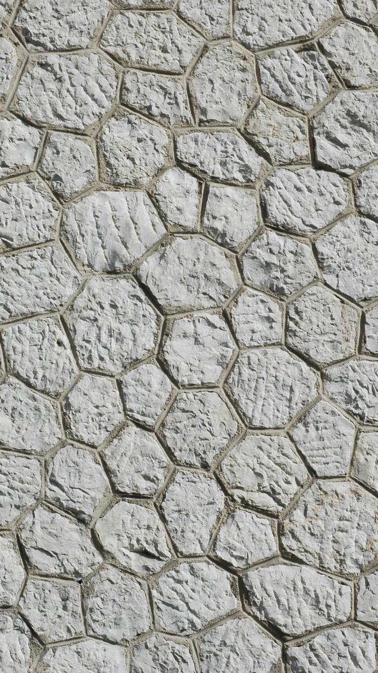 Sol en Béton Blanc et Gris. Wallpaper in 750x1334 Resolution