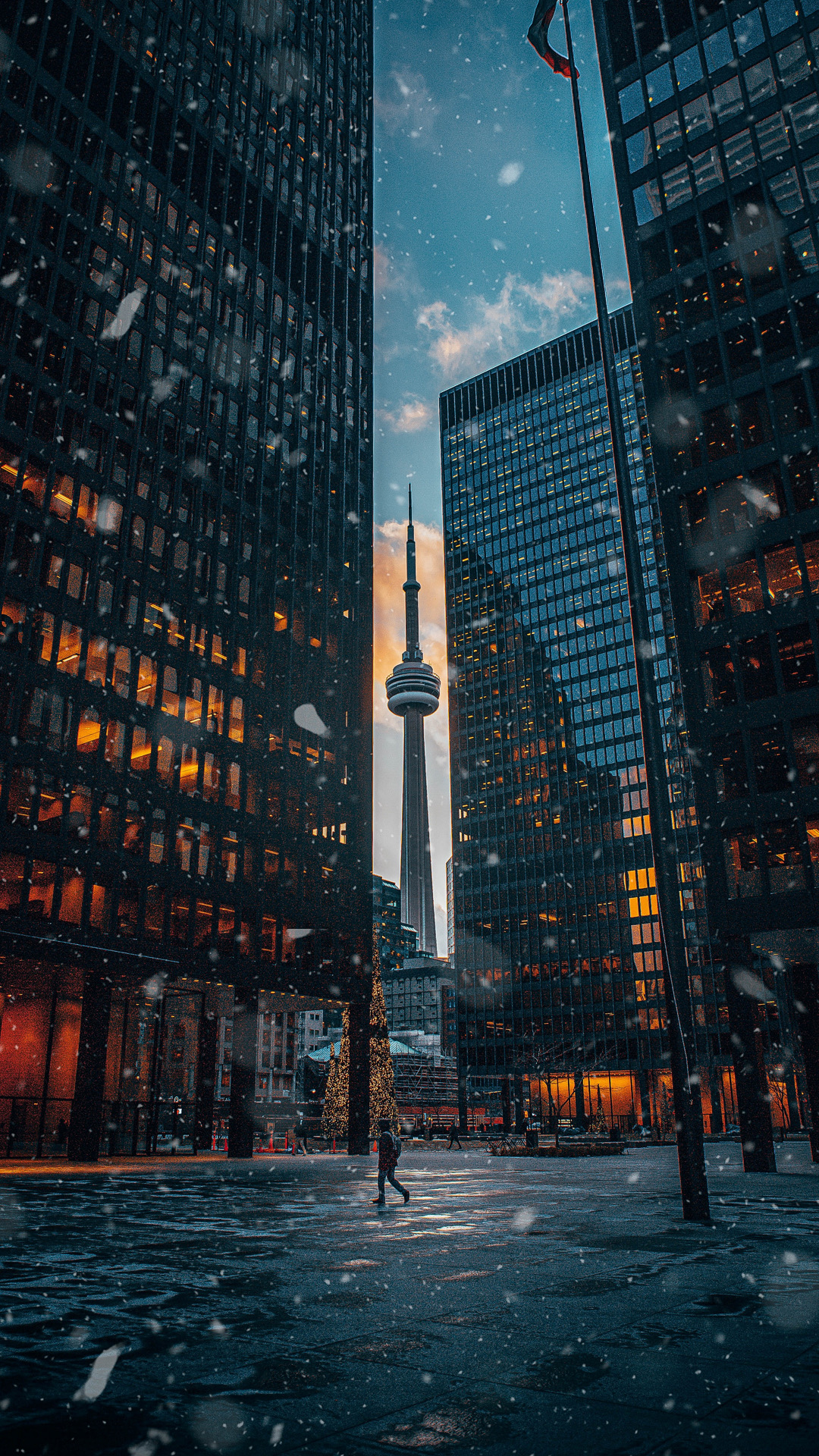 CN Tower, Tower, Gebäude, Wolkenkratzer, Atmosphäre. Wallpaper in 1080x1920 Resolution