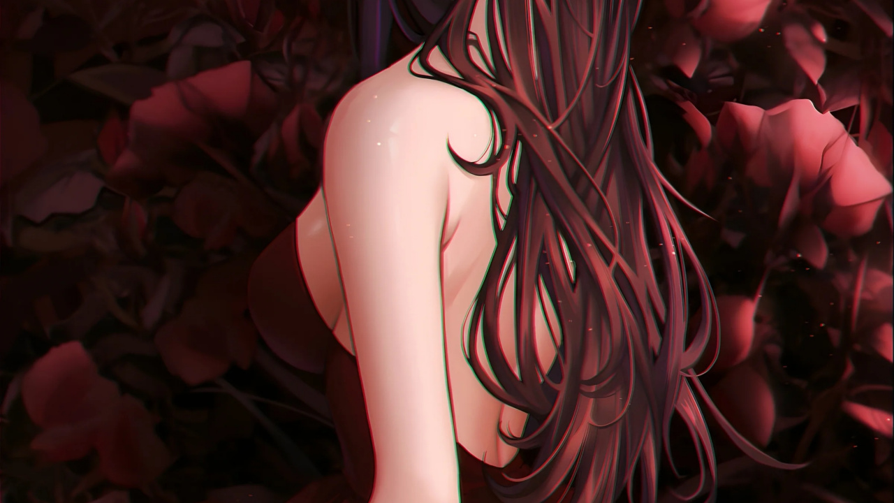 Anime Girll, Animated Cartoon, Anime Art, Anime Style, Sleeve. Wallpaper in 1280x720 Resolution