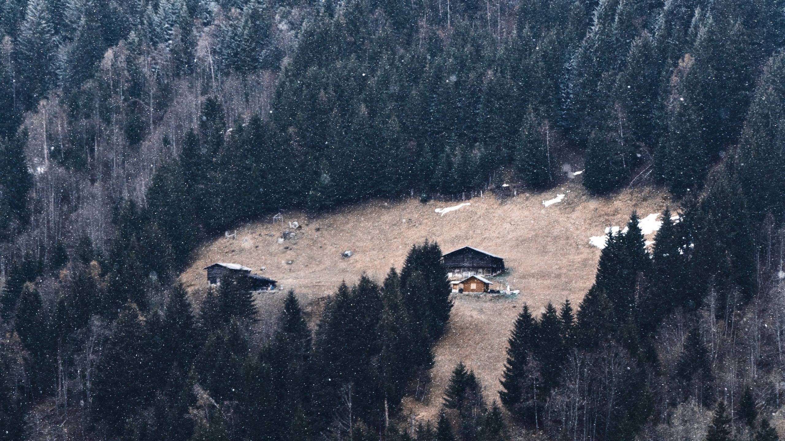 Snow, Mountainous Landforms, Mountain, Natural Landscape, Wilderness. Wallpaper in 2560x1440 Resolution