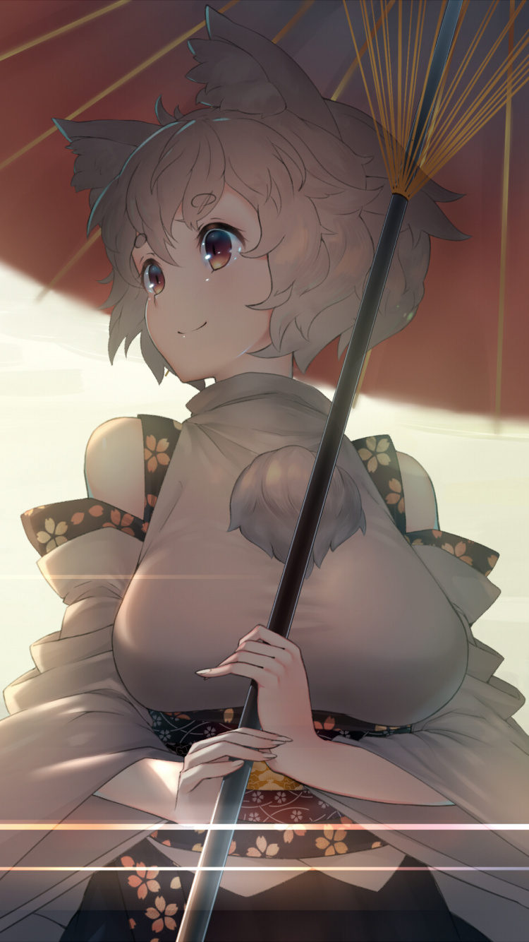 Caractère Dragon Ball z Blanc et Marron. Wallpaper in 750x1334 Resolution