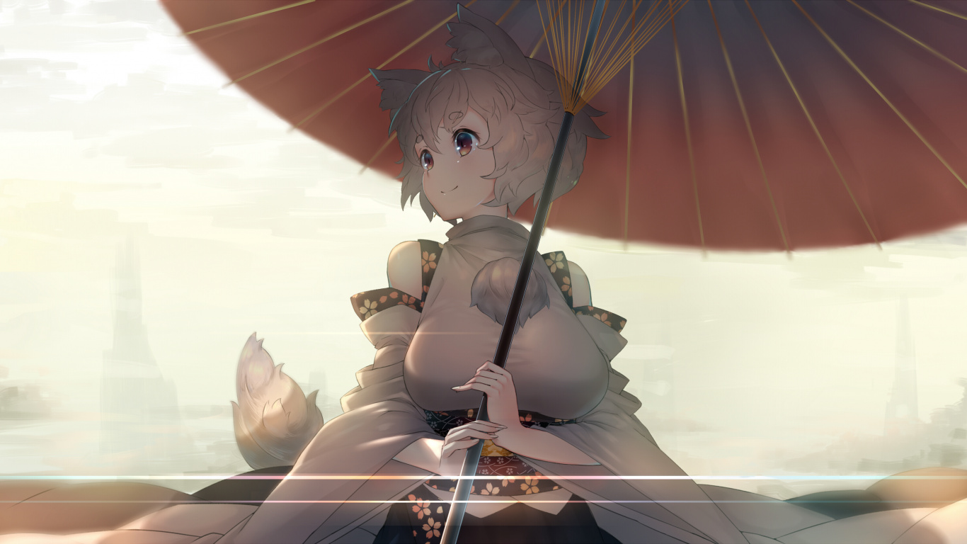 扇子的艺术, 女孩, 额外的命运, 山区的信仰 壁纸 1366x768 允许