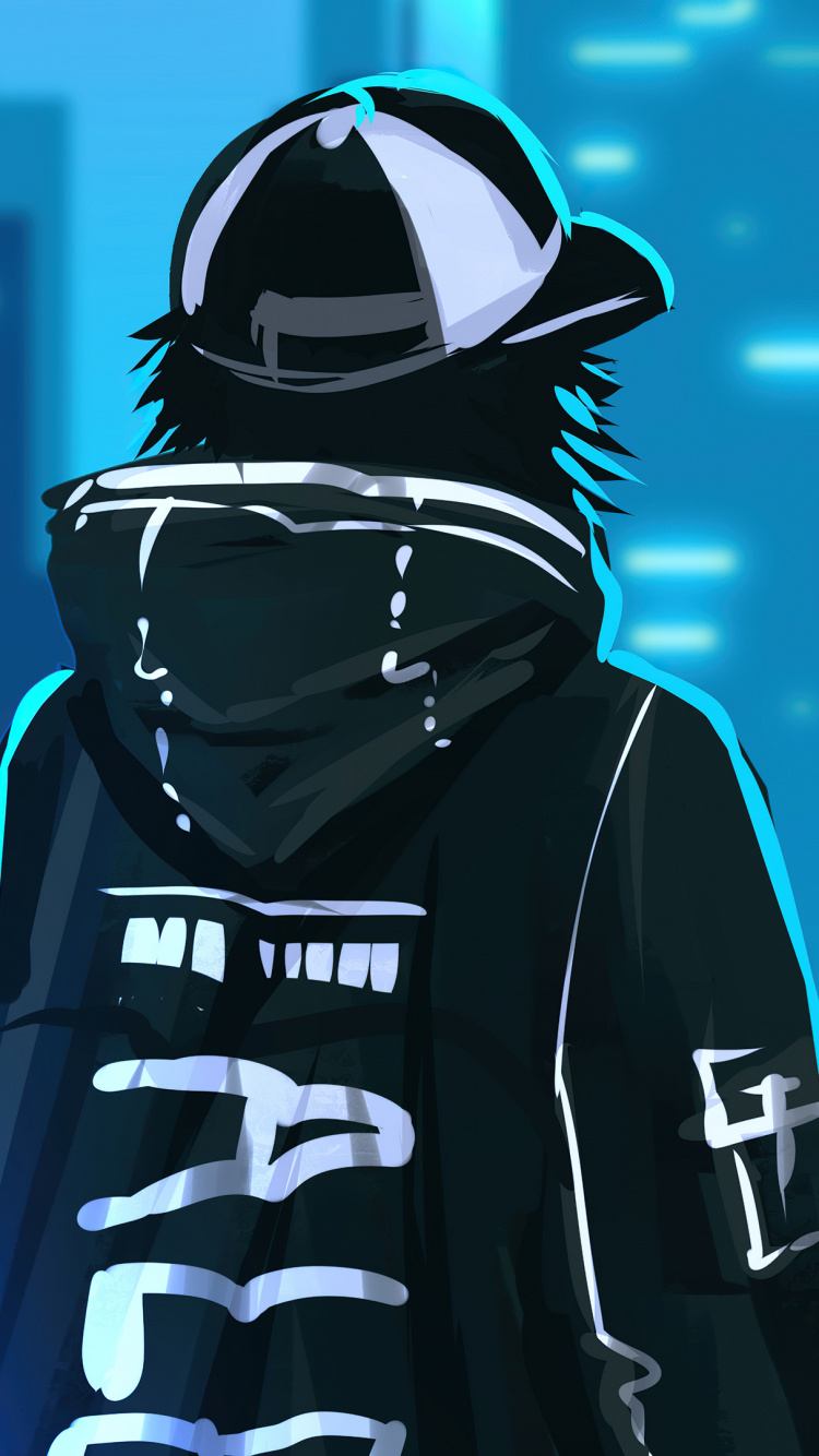 I Am From Neon City. Wallpaper in 750x1334 Resolution