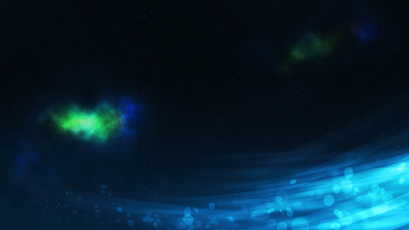 Blue and White Light Streaks. Wallpaper in 1366x768 Resolution