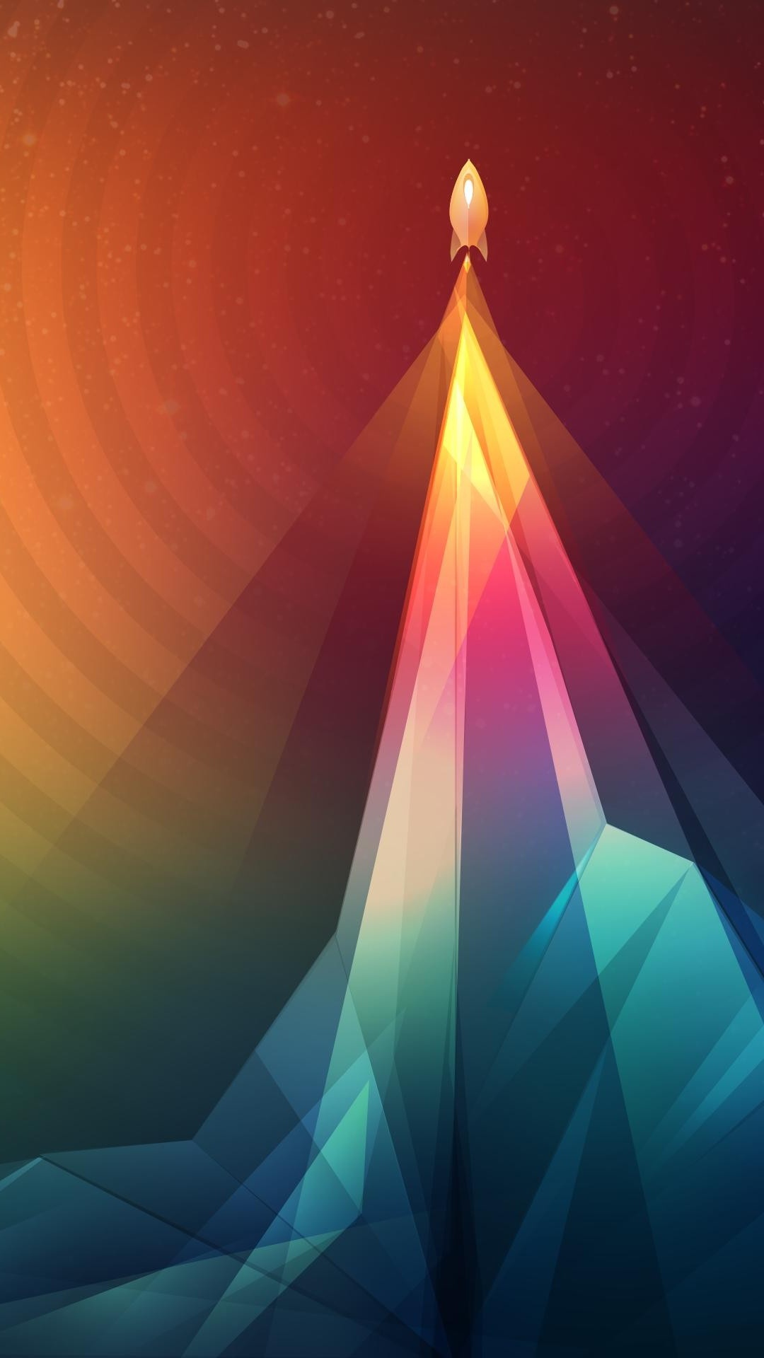 Blue and Purple Light Illustration. Wallpaper in 1080x1920 Resolution