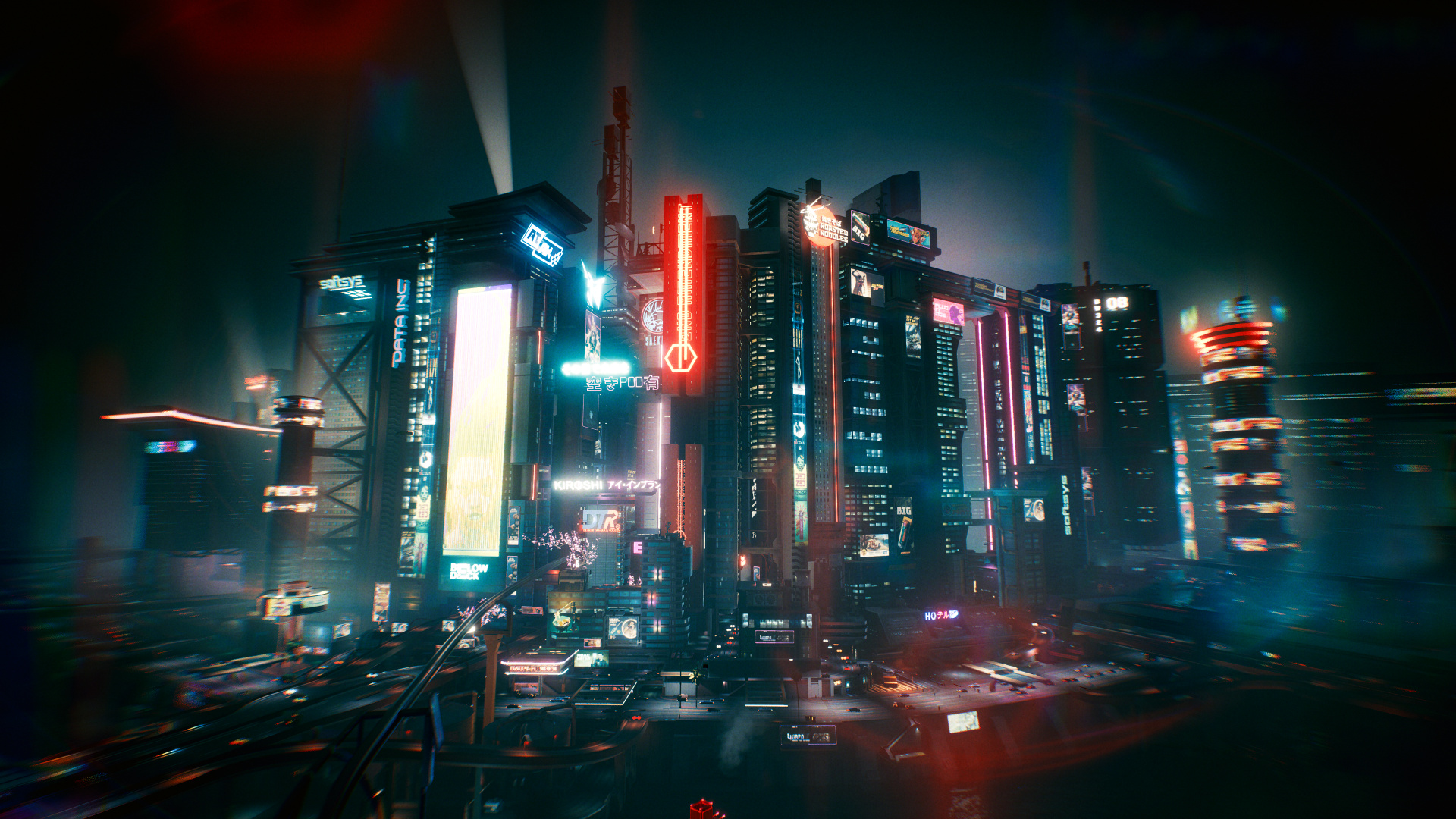 Cyberpunk, Cyberpunk 2077, Cyberpunk 2020, Paisaje Urbano, Urbe. Wallpaper in 1920x1080 Resolution