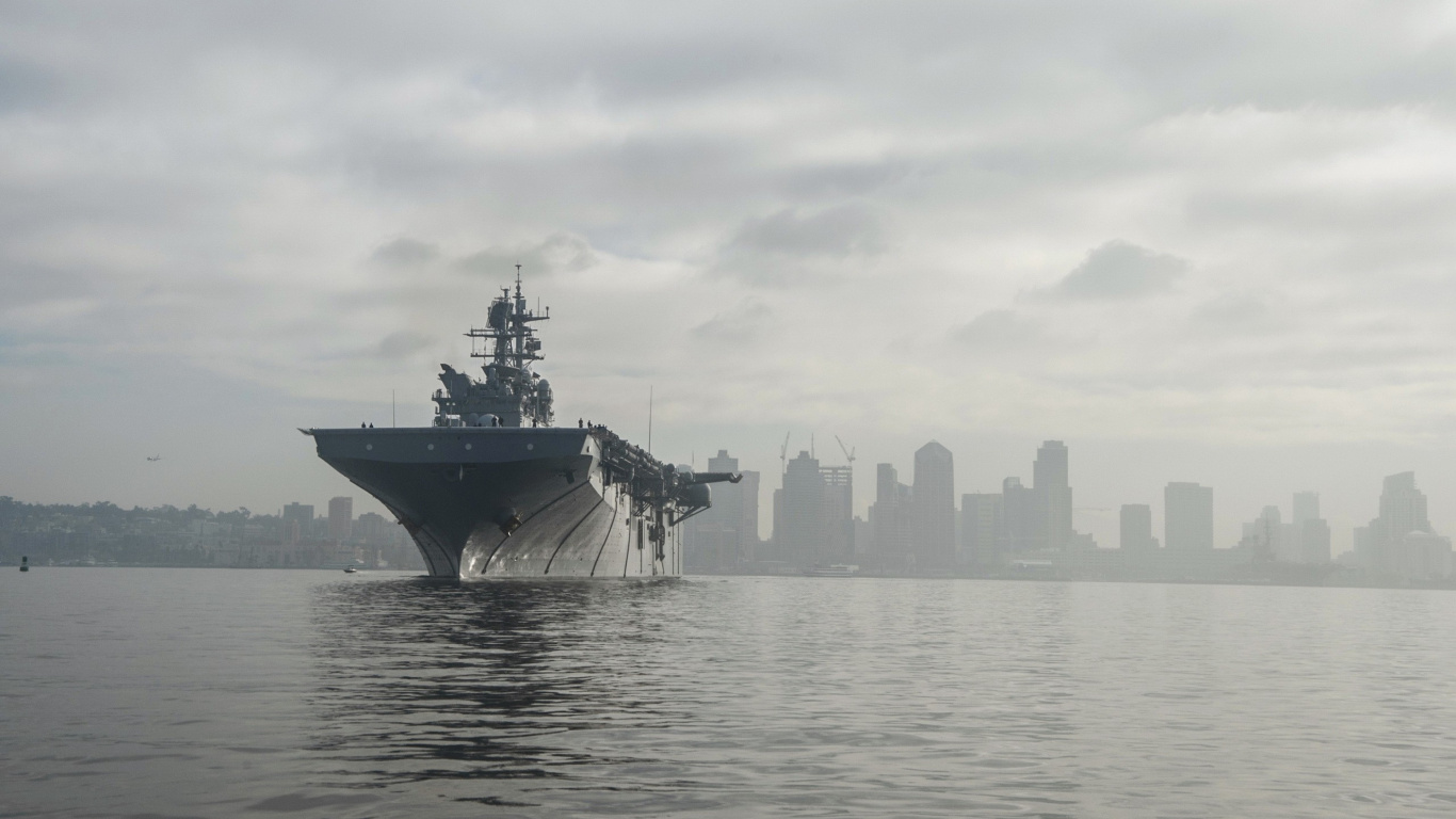 Flugzeugträger, United States Navy, Marine, Kriegsschiff, Schiff. Wallpaper in 1366x768 Resolution