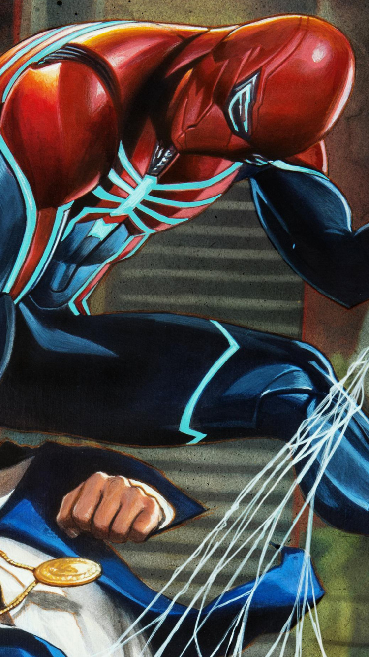 Spider Man Turf Wars, Spider-man, Felicia Hardy, Insomniac Games, Hammerhead. Wallpaper in 750x1334 Resolution