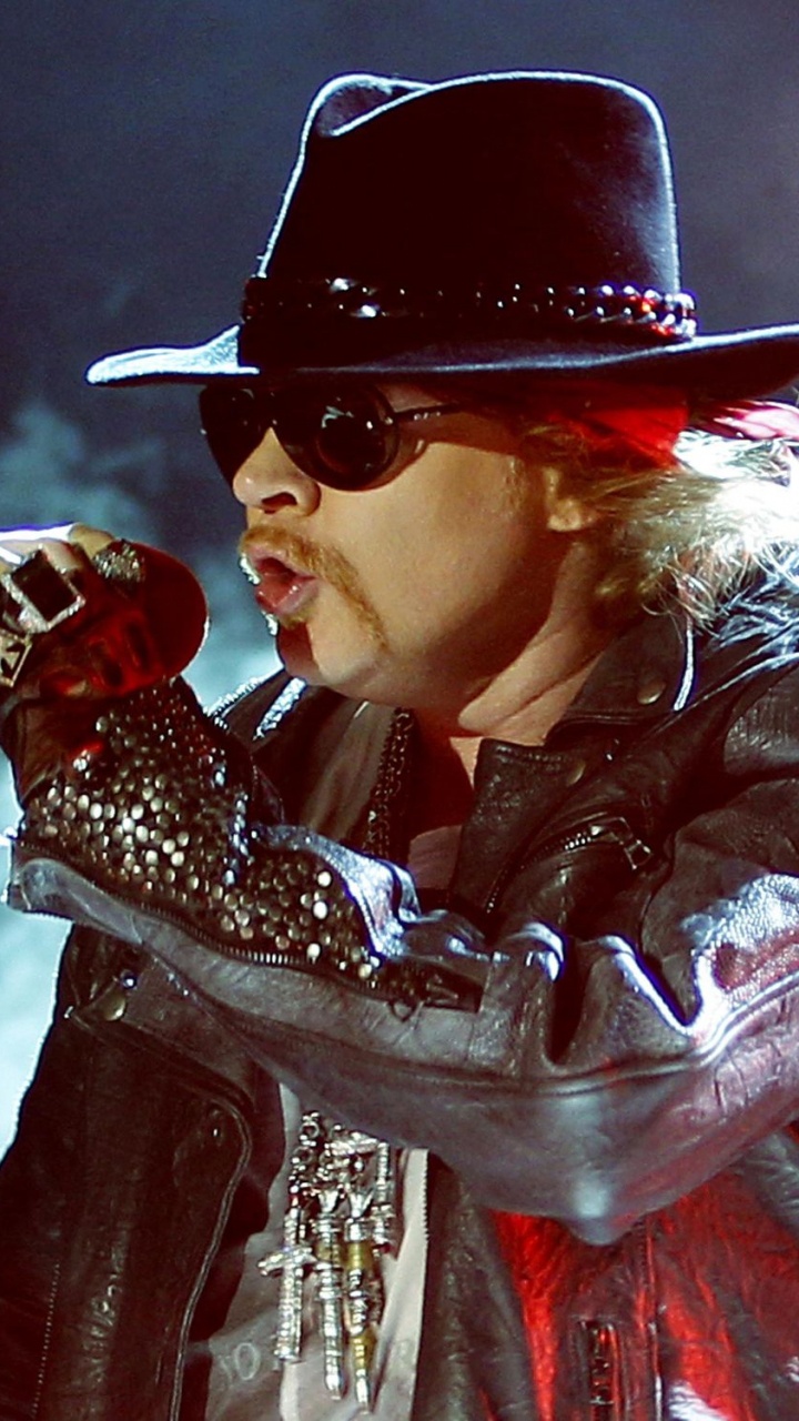 Axl Rose, Guns N Roses, ac Dc, Rendimiento, el Artista de Música. Wallpaper in 720x1280 Resolution