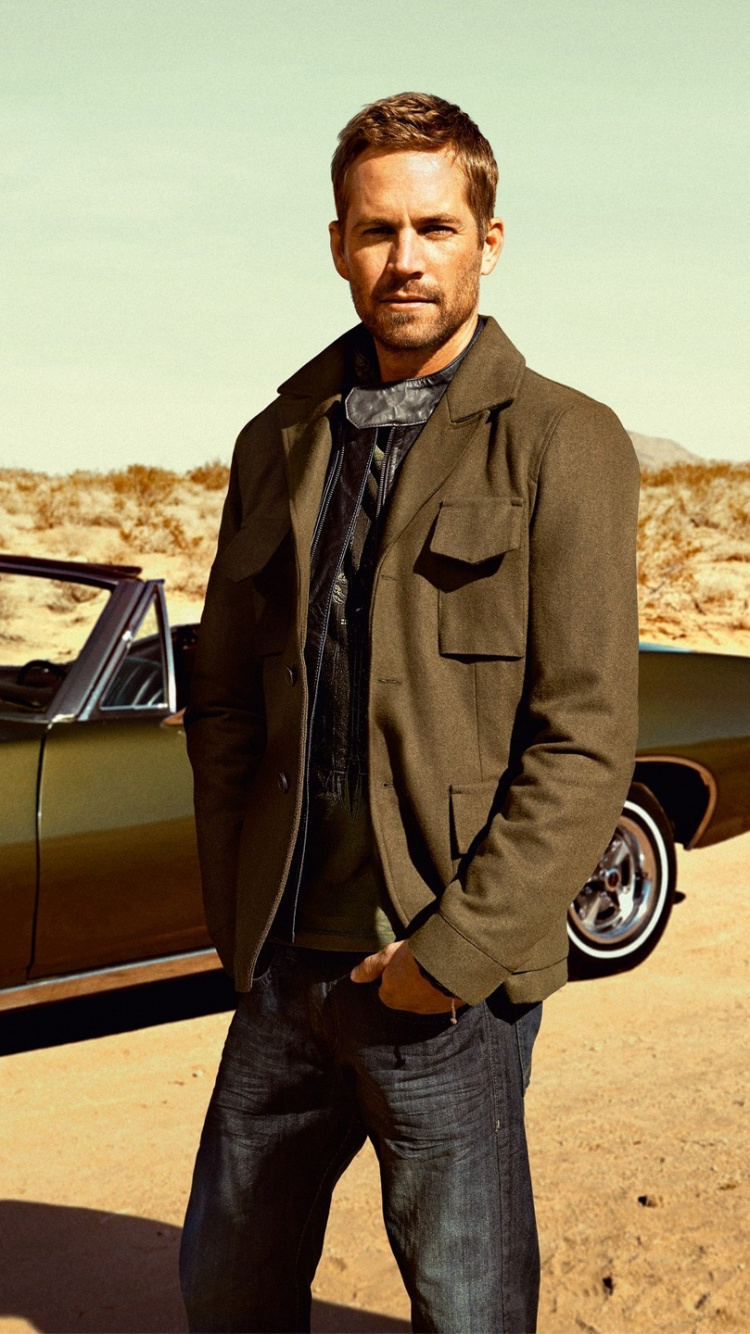 Paul Walker, Furious 7, Auto, Antique Car, Brand. Wallpaper in 750x1334 Resolution