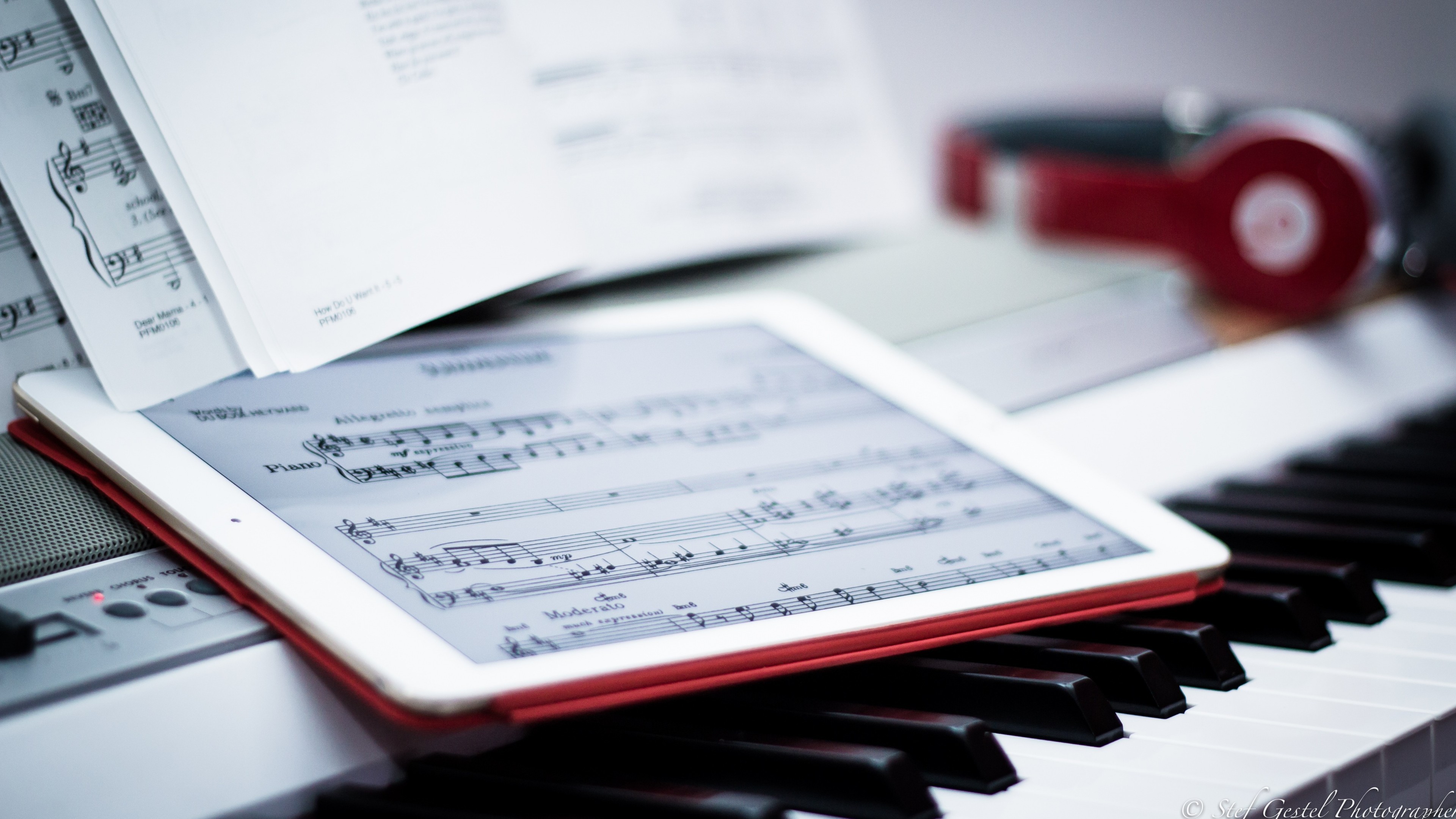 Technologie, Dispositif Électronique, Piano Numérique, L'électronique de L'instrument, Piano. Wallpaper in 3840x2160 Resolution