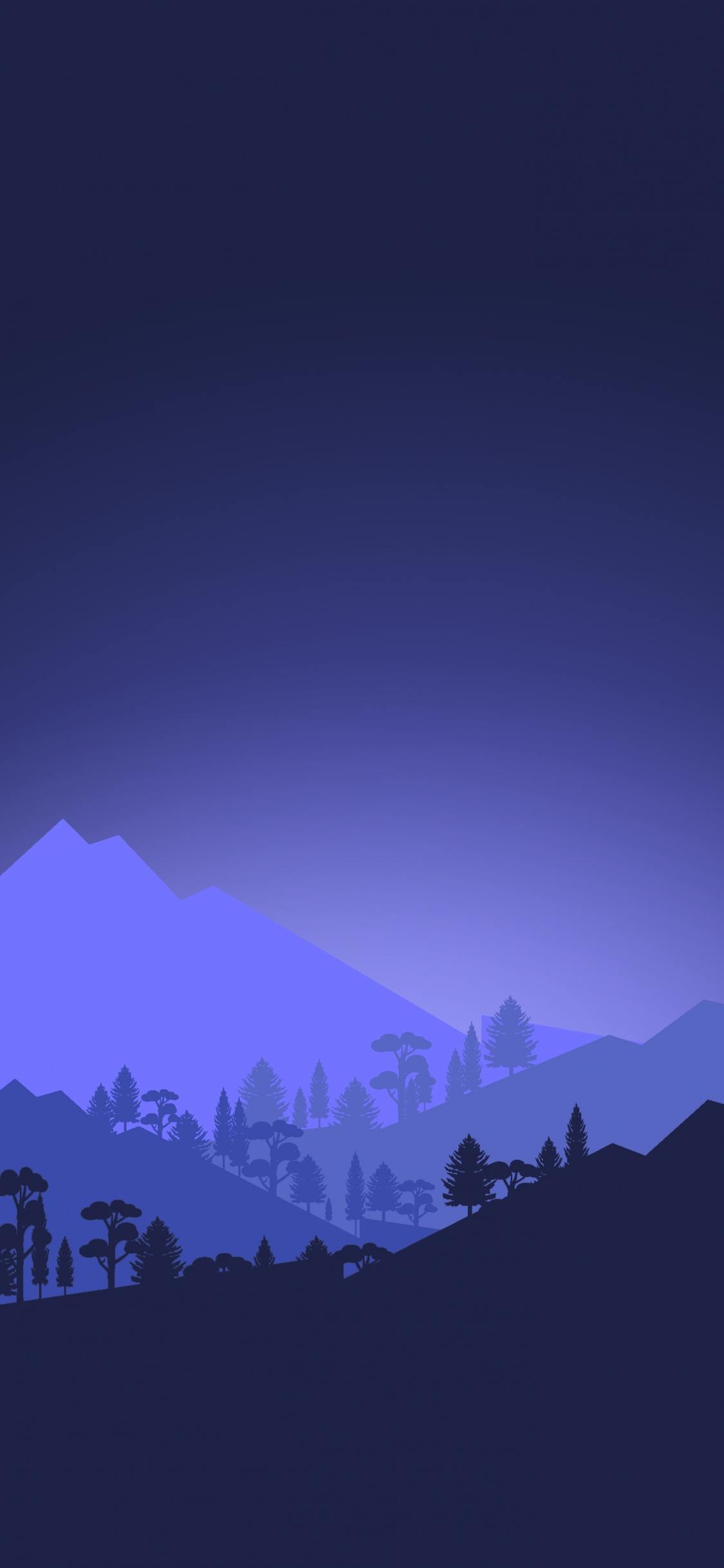 Ios, Smartphone, Apples, Mountain, Atmosphere. Wallpaper in 1125x2436 Resolution