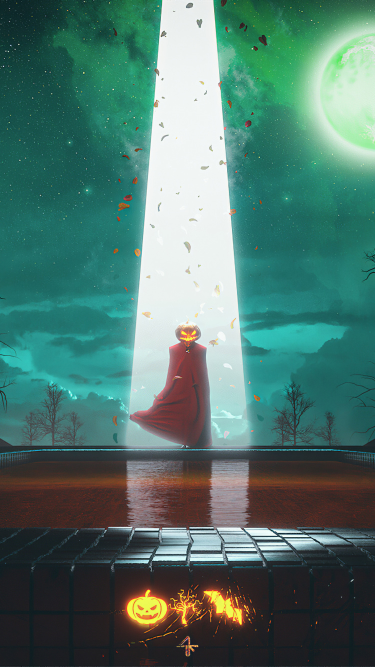 Rot-schwarzer Turm Unter Sternennacht. Wallpaper in 750x1334 Resolution