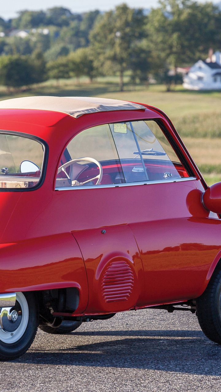 Red Volkswagen Beetle on Road During Daytime. Wallpaper in 720x1280 Resolution