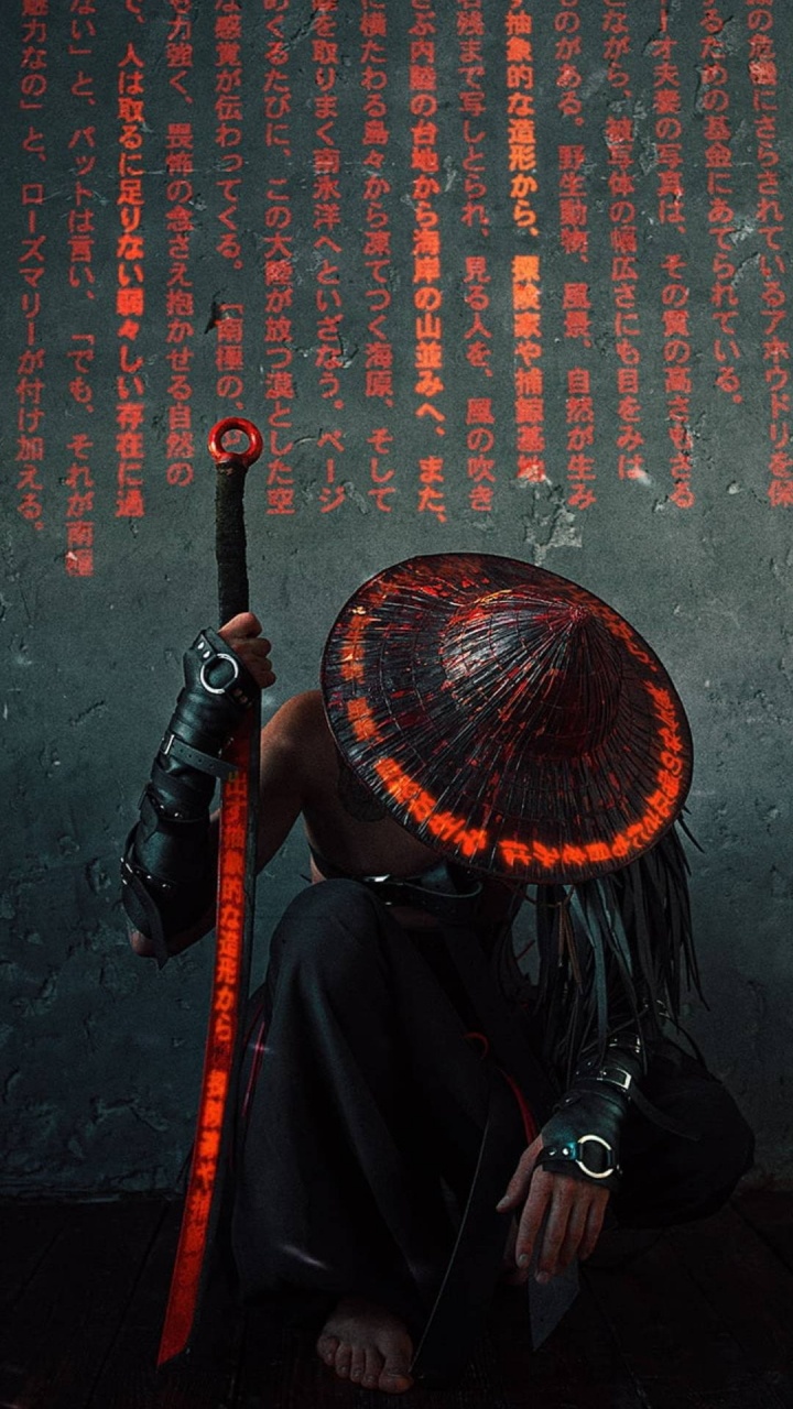 Art, Samouraï, Divertissement, Watch, Hat. Wallpaper in 720x1280 Resolution