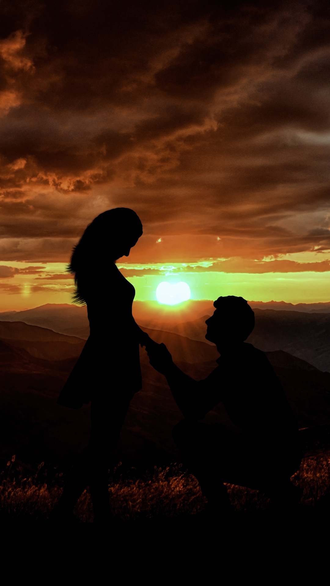 Les Gens Dans la Nature, Horizon, Lever, Matin, Proposer Jour. Wallpaper in 1080x1920 Resolution