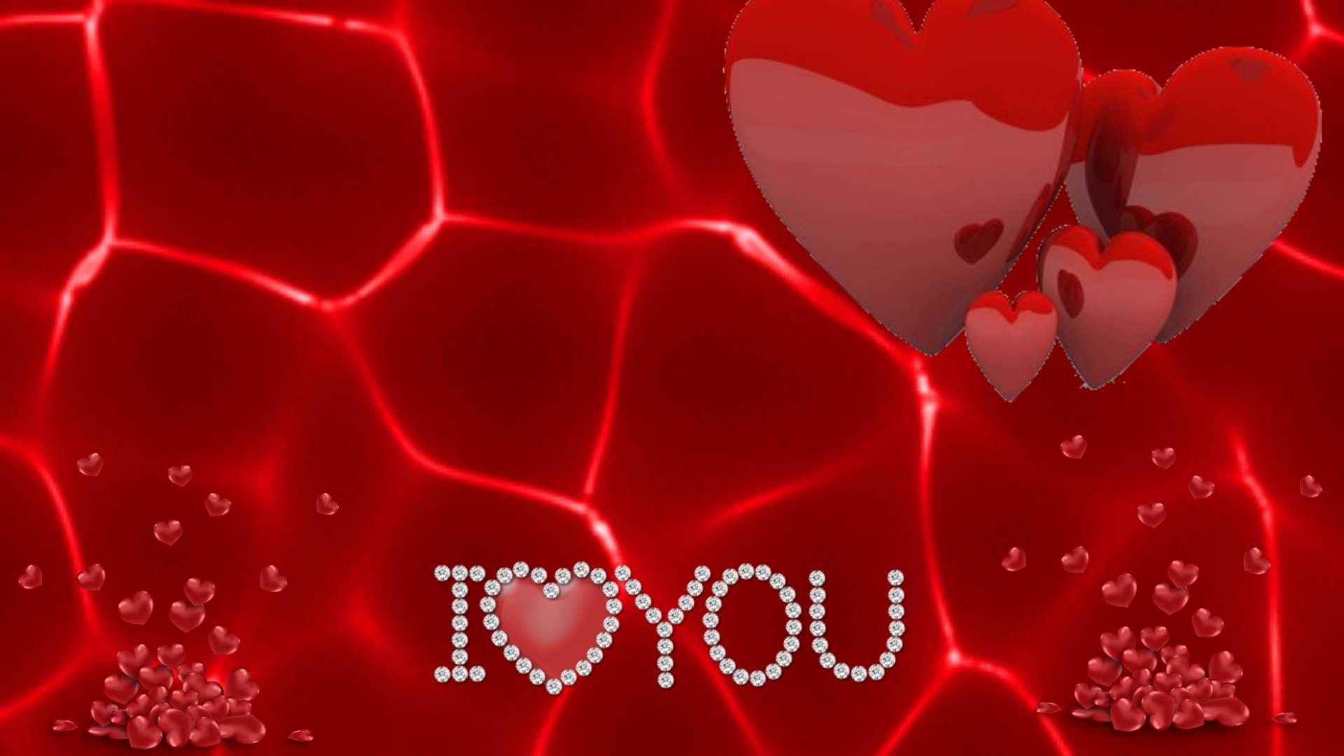 Red, Cœur, le Jour de Valentines, Amour, Organe. Wallpaper in 1920x1080 Resolution
