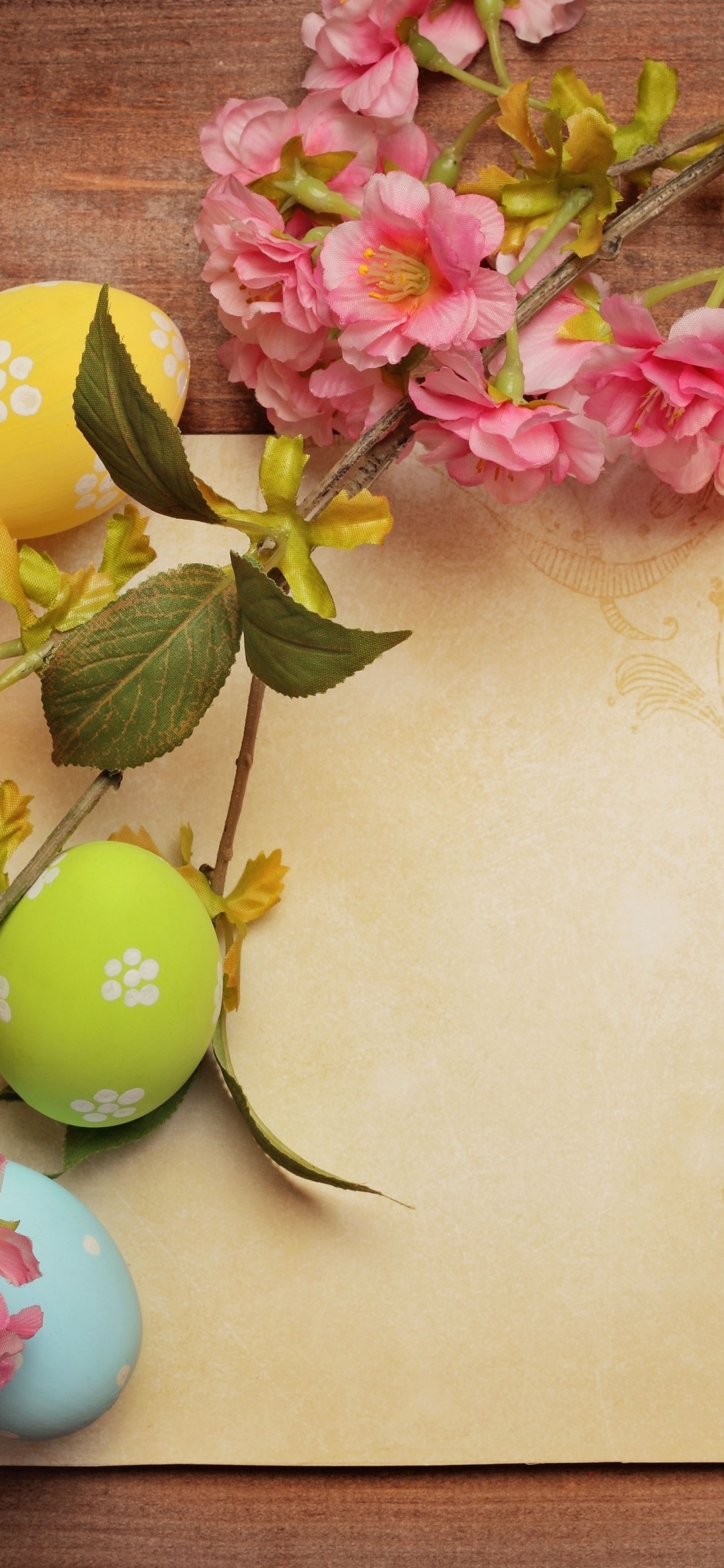 Easter Egg, Easter, Flower, Blahoelanie, Holiday. Wallpaper in 1125x2436 Resolution