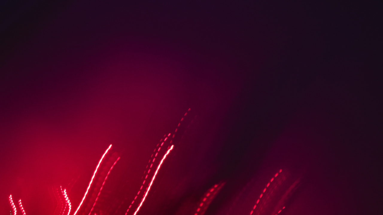 Red Light in Black Background. Wallpaper in 1280x720 Resolution