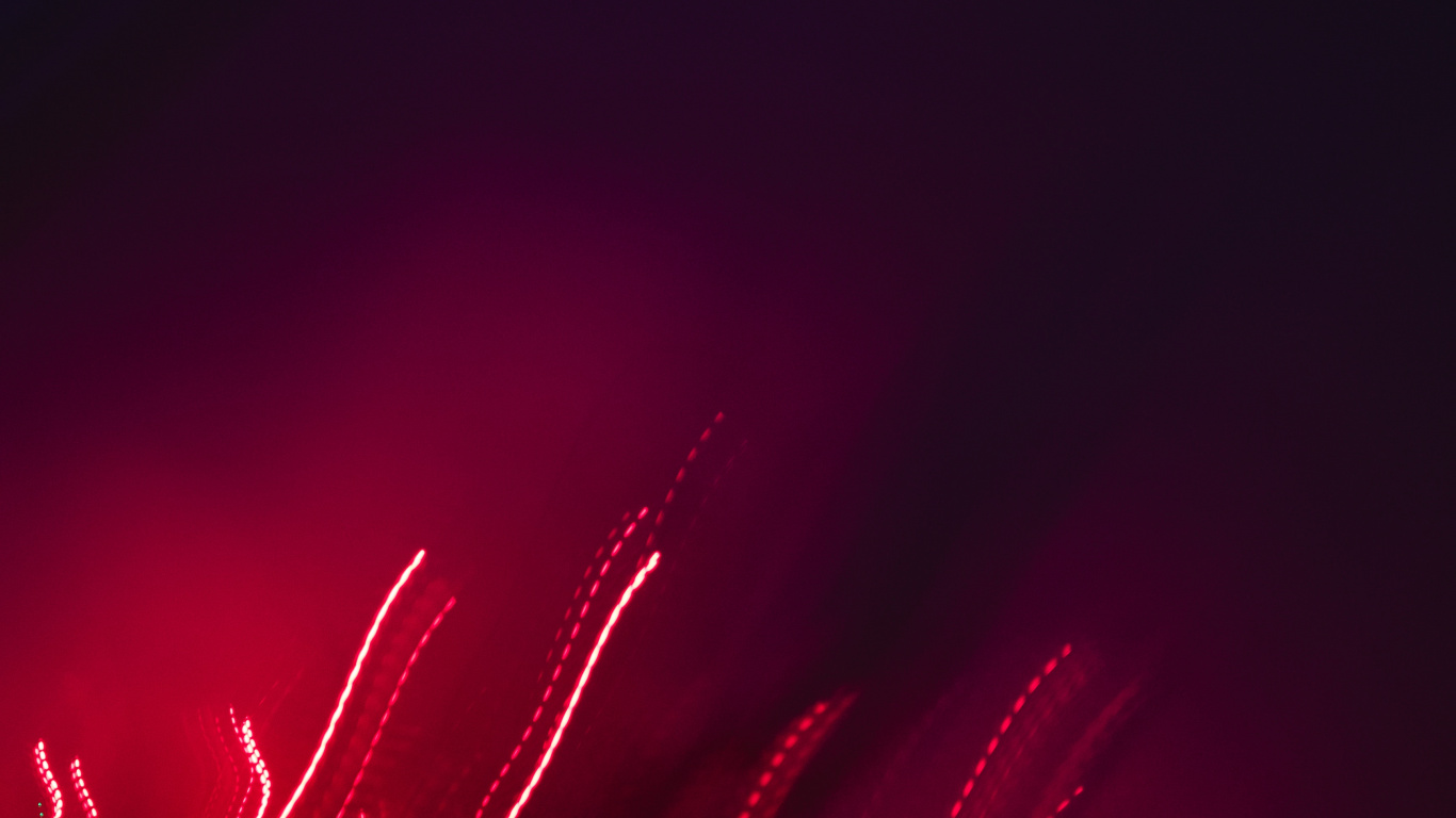 Red Light in Black Background. Wallpaper in 1366x768 Resolution