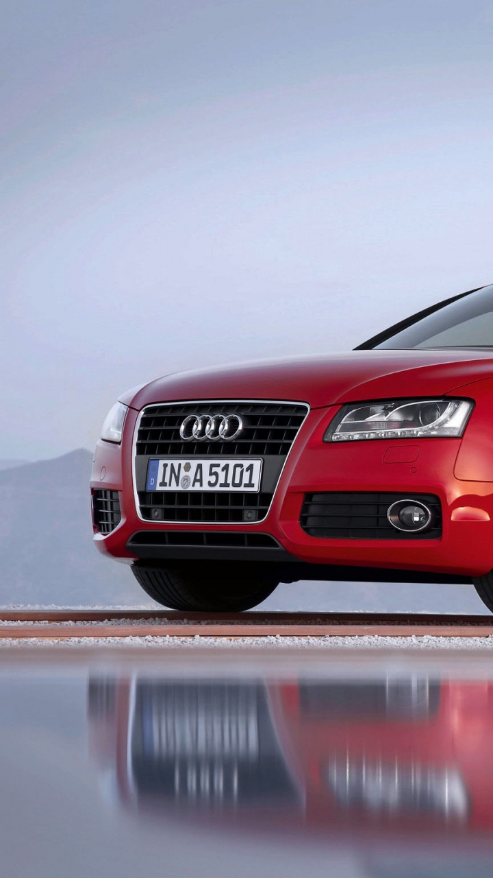 Audi Marron a 4 Berline. Wallpaper in 720x1280 Resolution