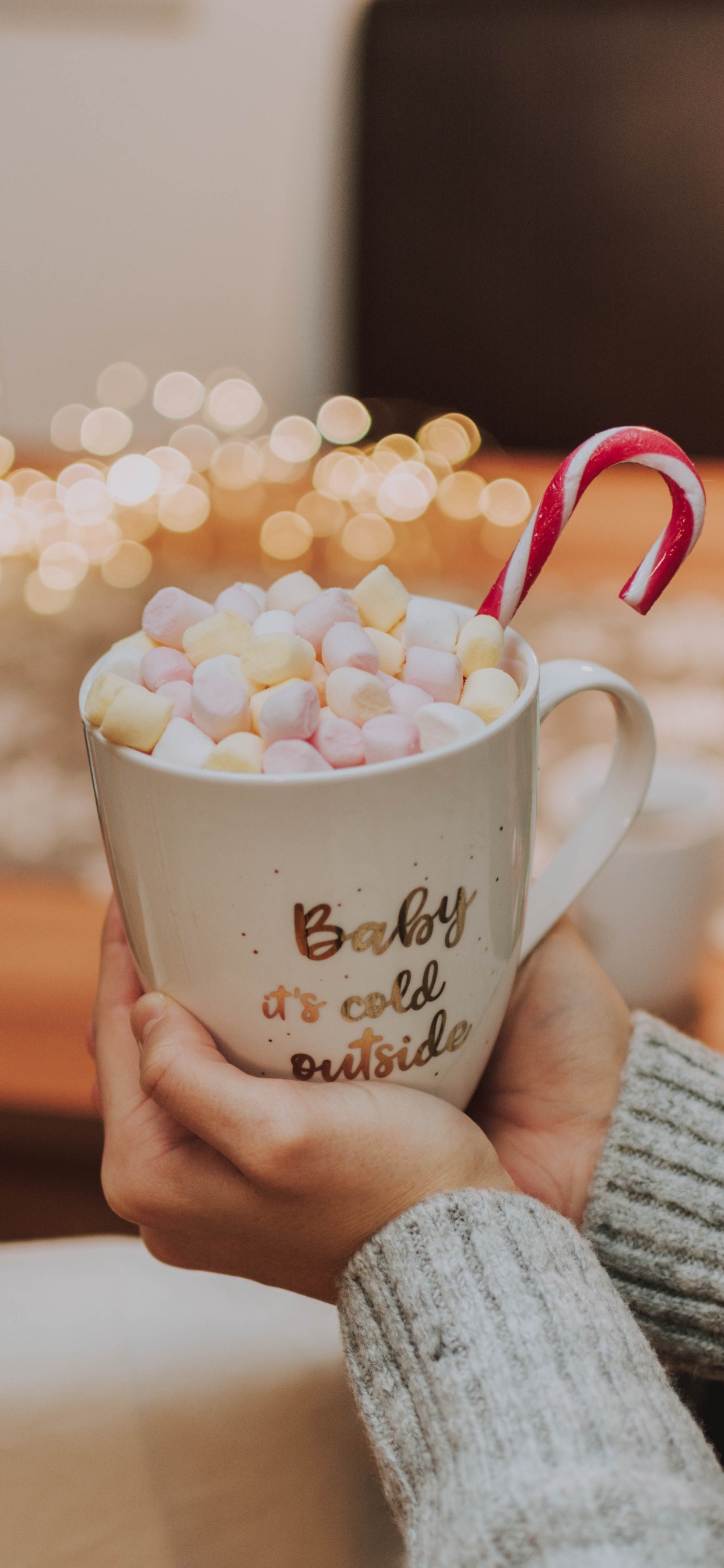 White and Pink Ceramic Mug. Wallpaper in 1242x2688 Resolution