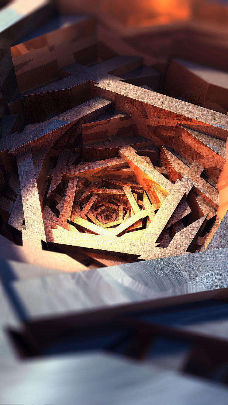 Cadre en Bois Marron Sur Textile Noir. Wallpaper in 750x1334 Resolution