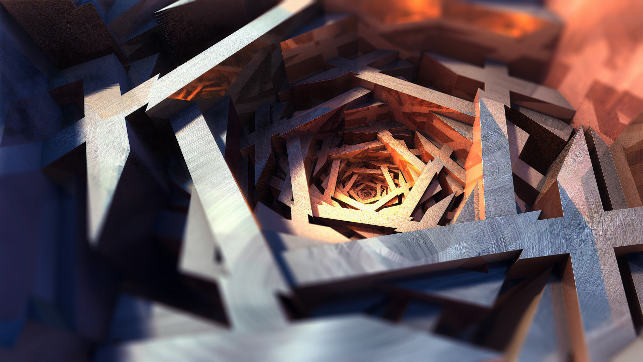 Brown Wooden Frame on Black Textile. Wallpaper in 1280x720 Resolution