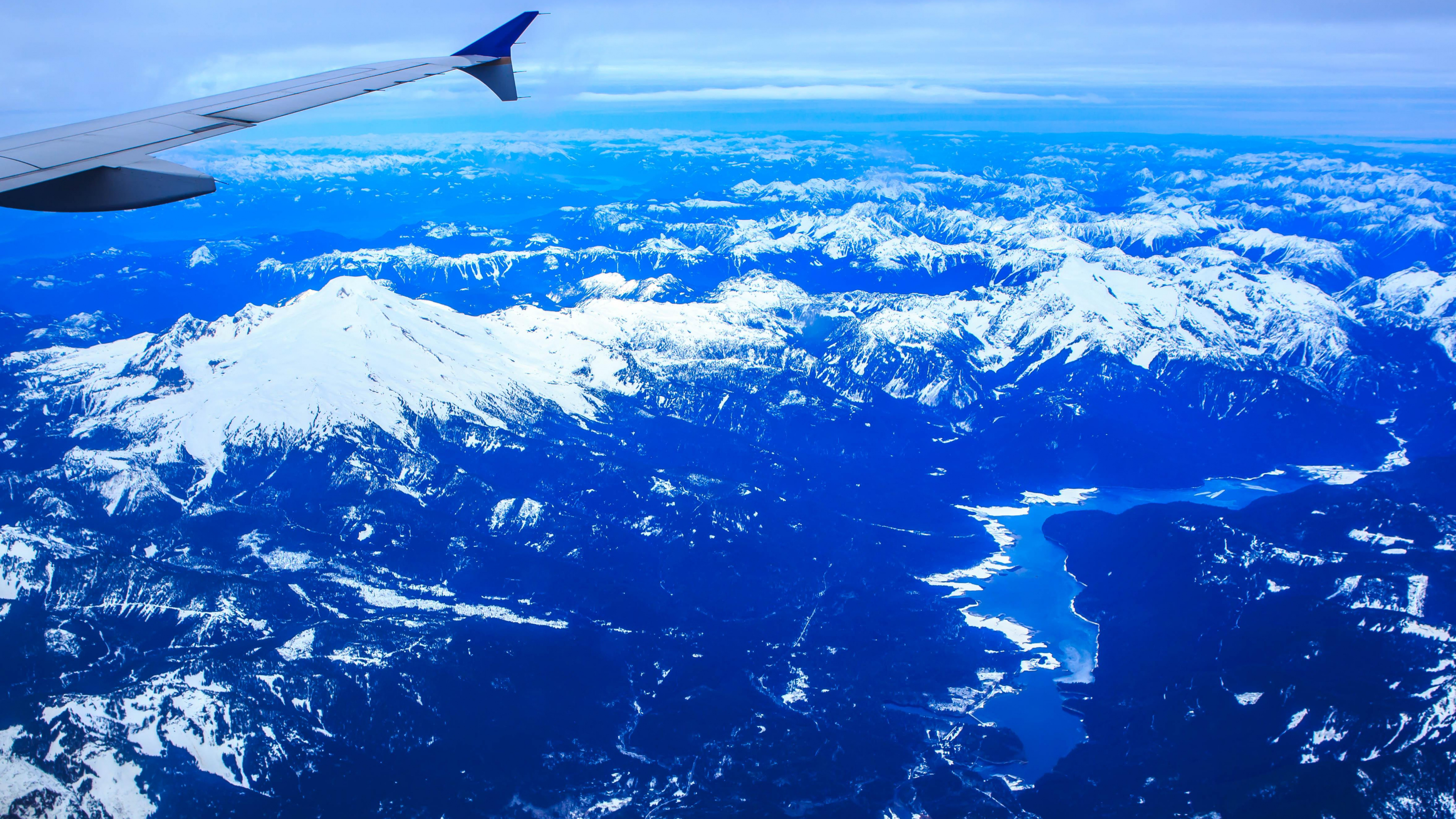 航班, 空中旅行, 航空, 气氛, 航空公司 壁纸 3840x2160 允许