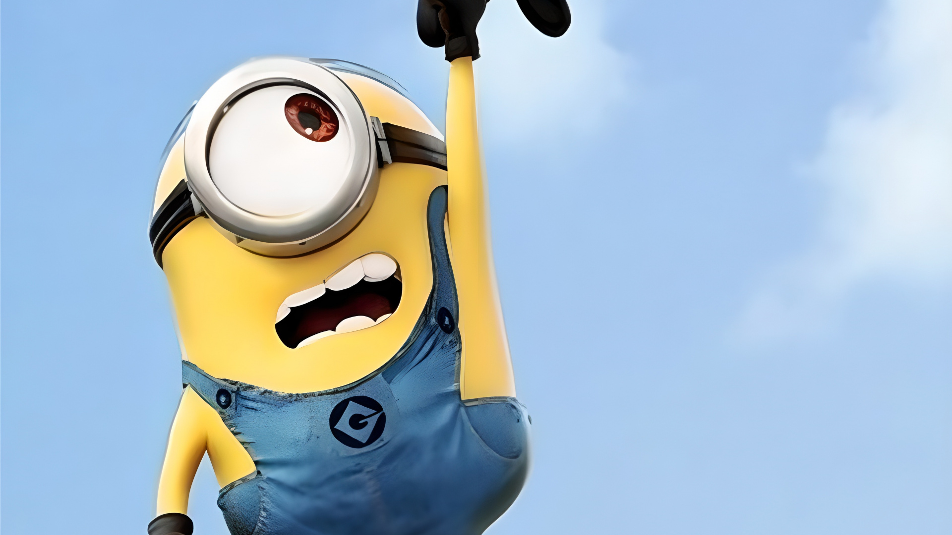 Dave The Minion, Minions, Despicable Me, Illumination, Cloud. Wallpaper in 1920x1080 Resolution