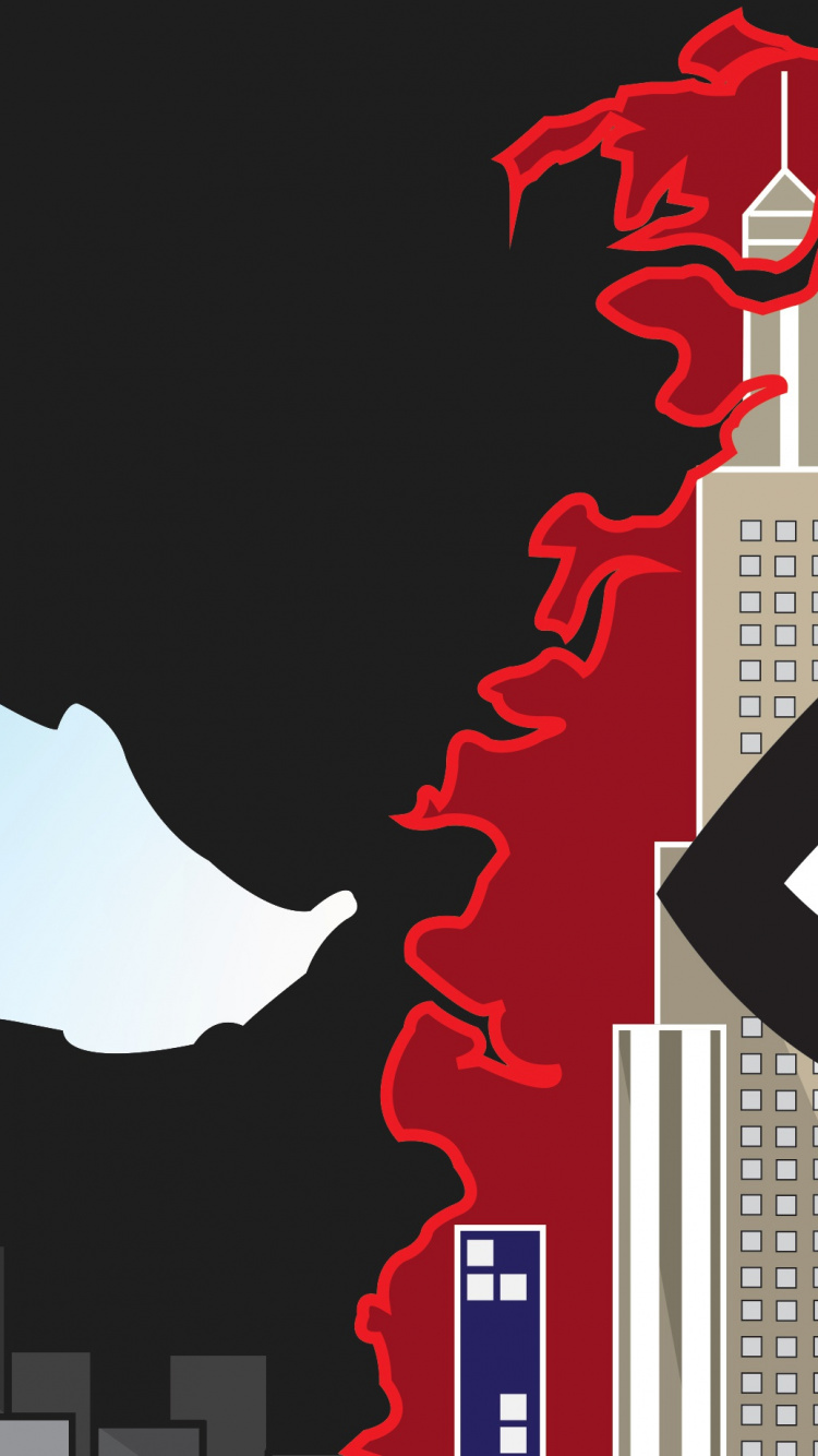 Spider-man, Venin, Art, Superhero, Instrument de Musique. Wallpaper in 750x1334 Resolution