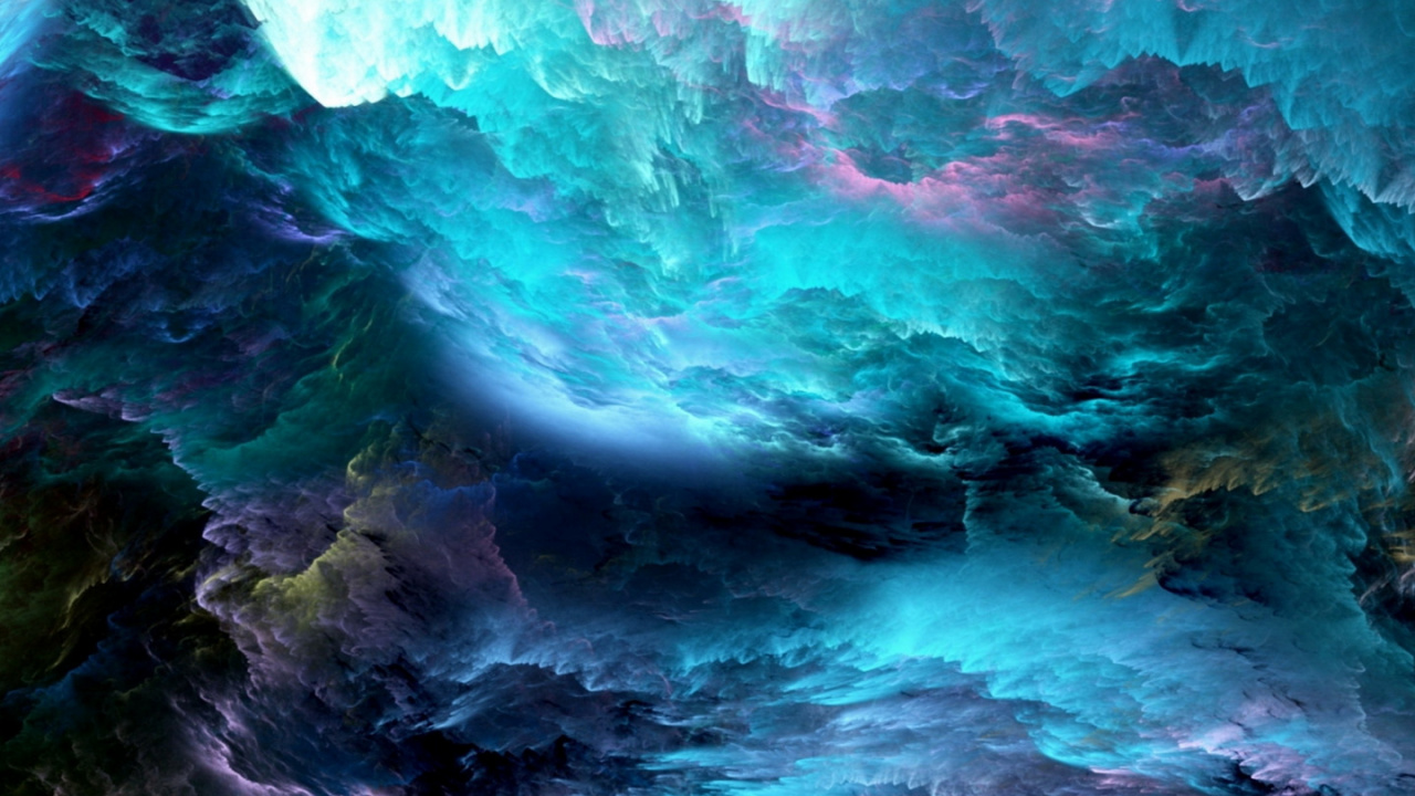 性质, 紫色的, 气氛, 紫罗兰色, 空间 壁纸 1280x720 允许