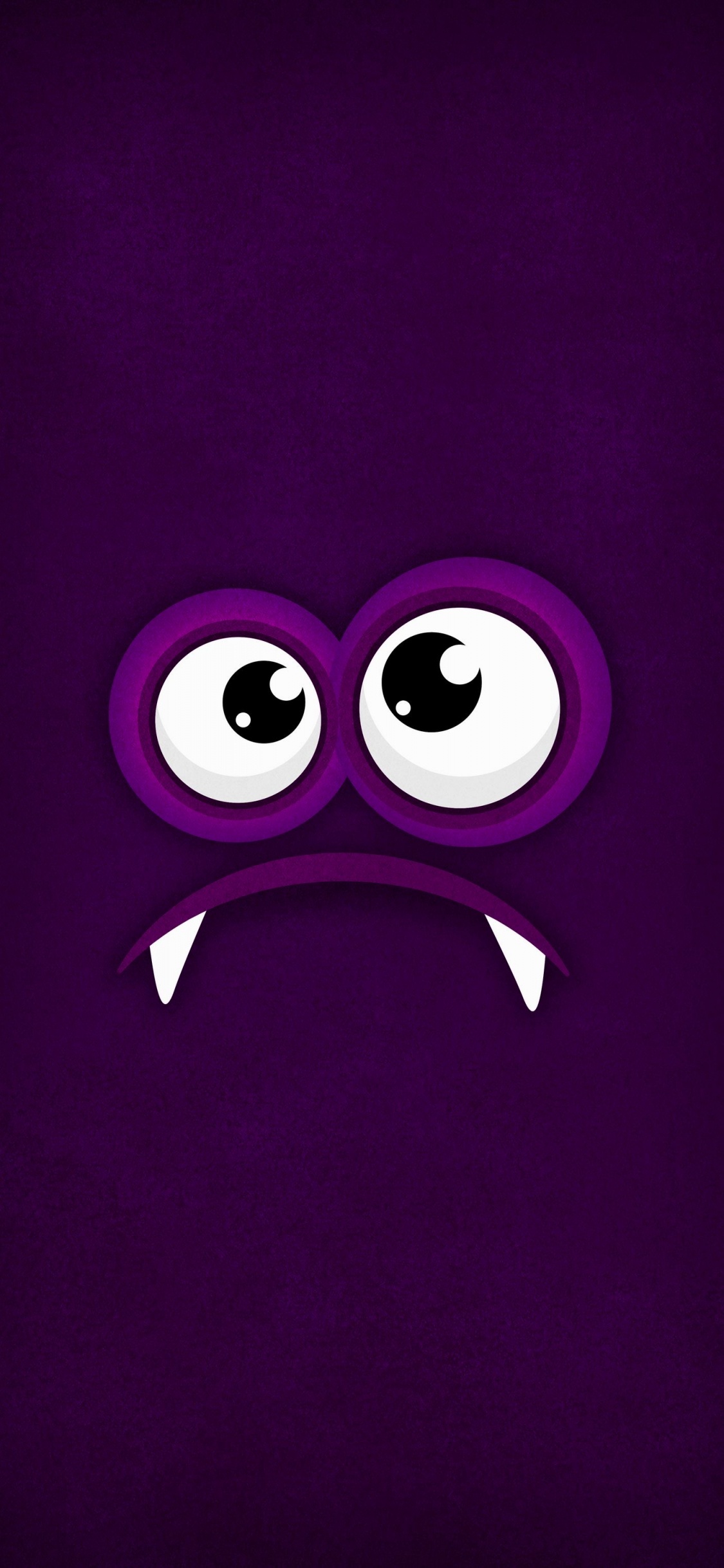 Head, Eye, Primate, Purple, Sleeve. Wallpaper in 1125x2436 Resolution