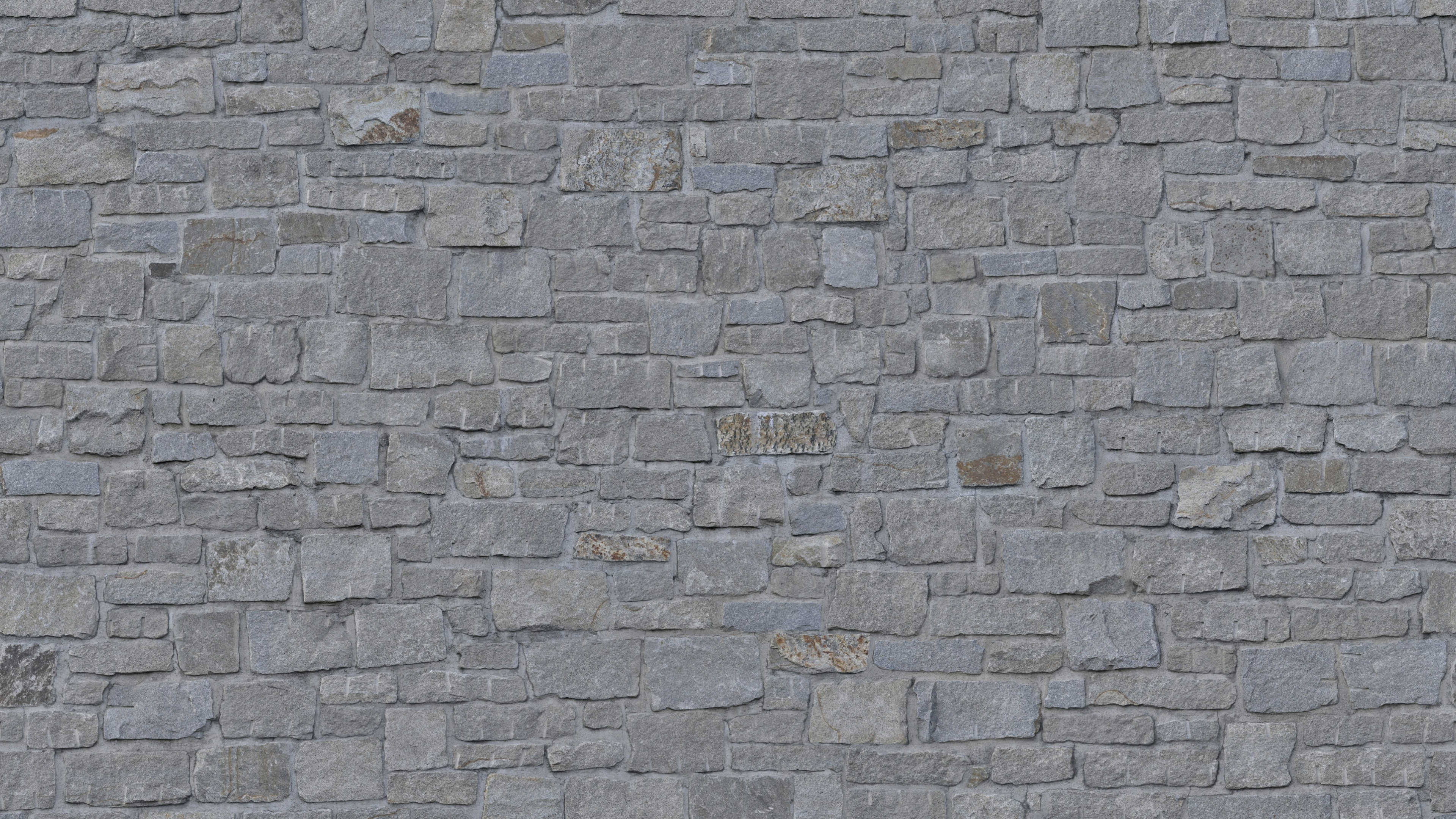 Mur de Briques Grises et Noires. Wallpaper in 3840x2160 Resolution