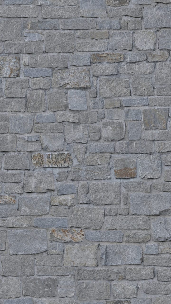 Grey and Black Brick Wall. Wallpaper in 720x1280 Resolution