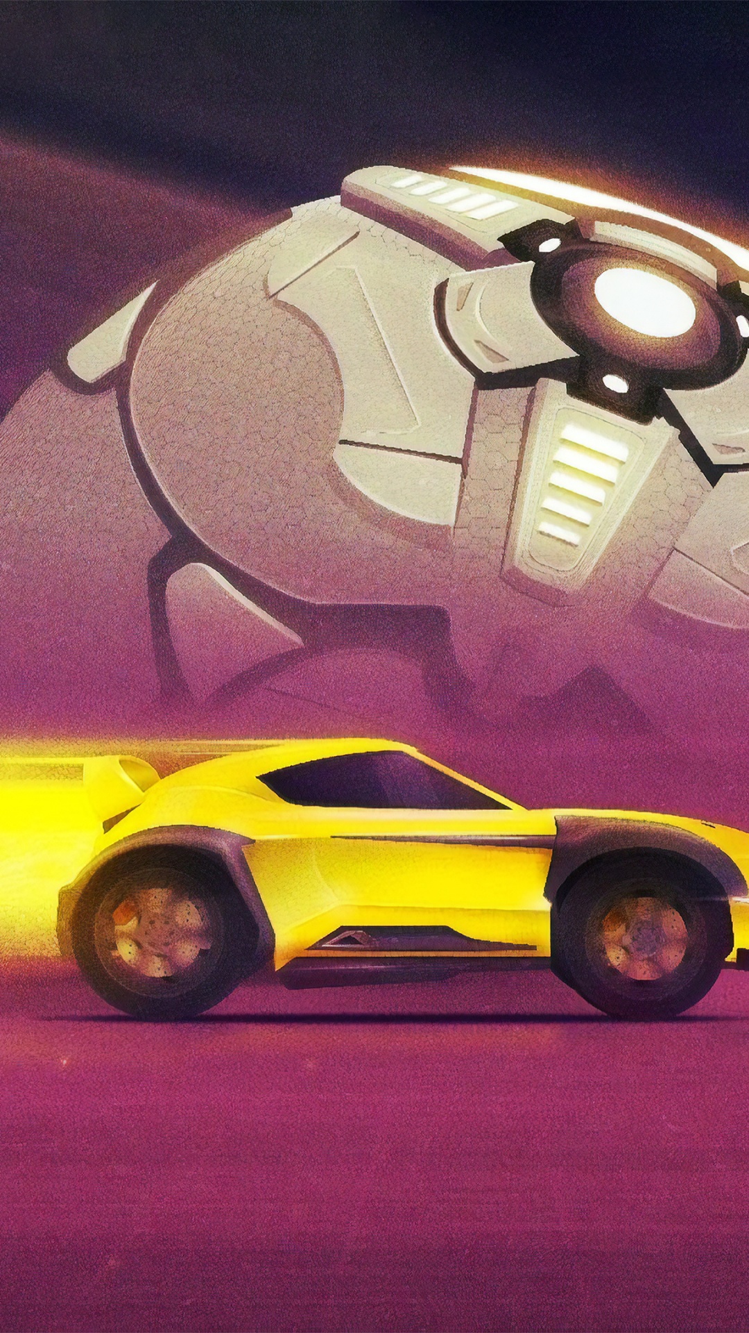 Rocket League, Phonograph Record, Iam8bit, Games, Animation. Wallpaper in 1080x1920 Resolution