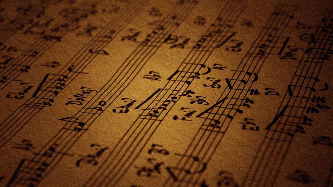 Nota Musical, Partitura, Sica, Texto, Escritura. Wallpaper in 1280x720 Resolution