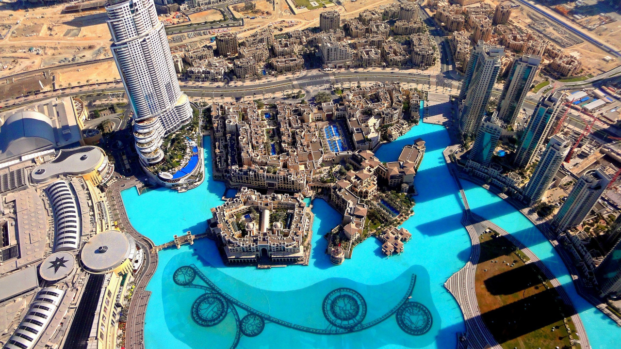 Aerial View of City Buildings During Daytime. Wallpaper in 1280x720 Resolution