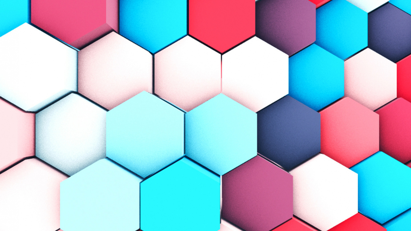 Symétrie, Conception, Mathématique, Géométrie, la Pureté de la Couleur. Wallpaper in 1366x768 Resolution