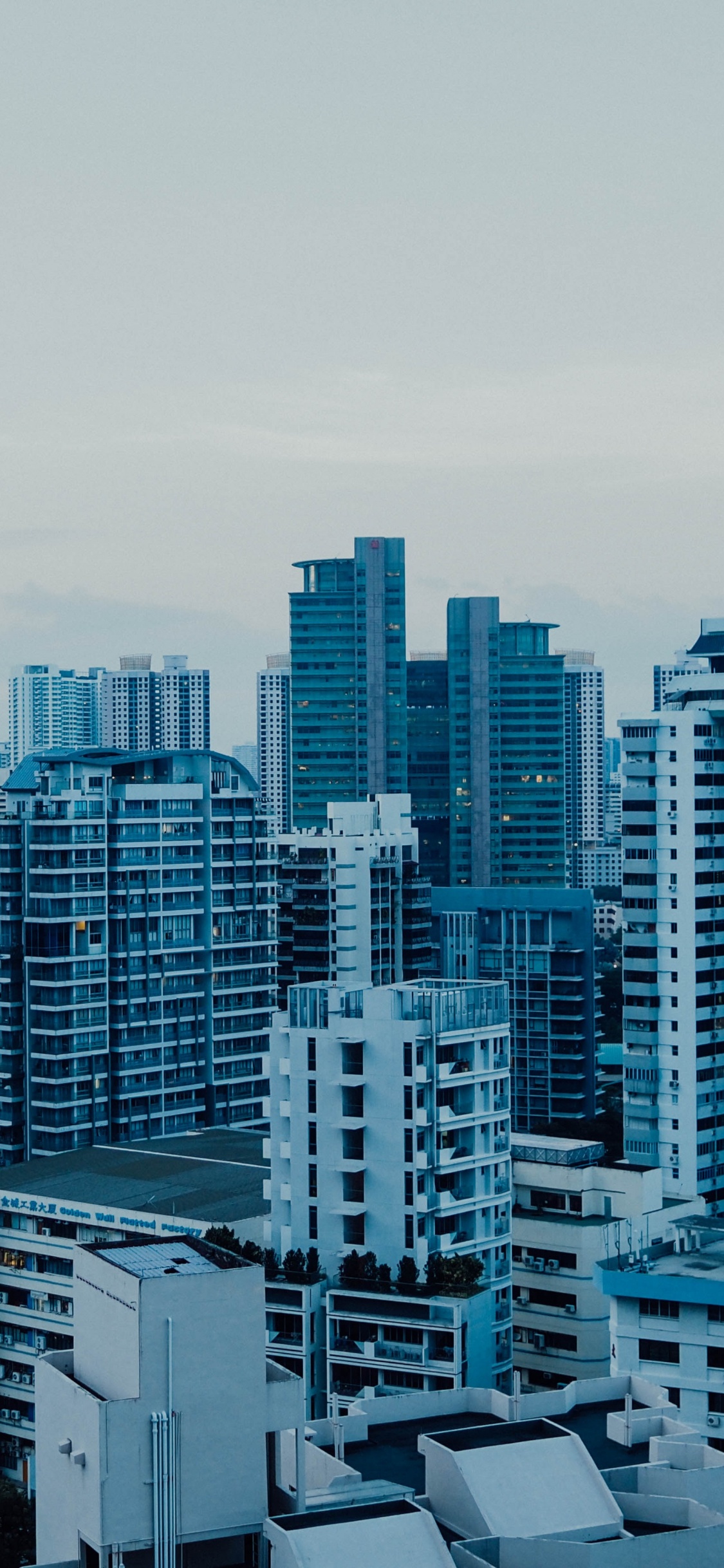 High Rise Buildings During Daytime. Wallpaper in 1125x2436 Resolution