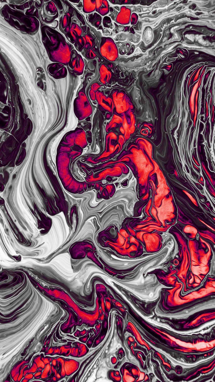 Pintura Acrílica, Cartel, Artes Visuales, Naturaleza, Líquido. Wallpaper in 720x1280 Resolution