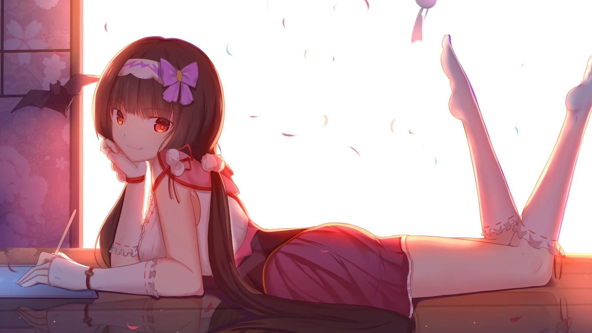 Schicksal Grand Order Osakabe, Osakabehime, Bein, Cartoon, Geste. Wallpaper in 1920x1080 Resolution