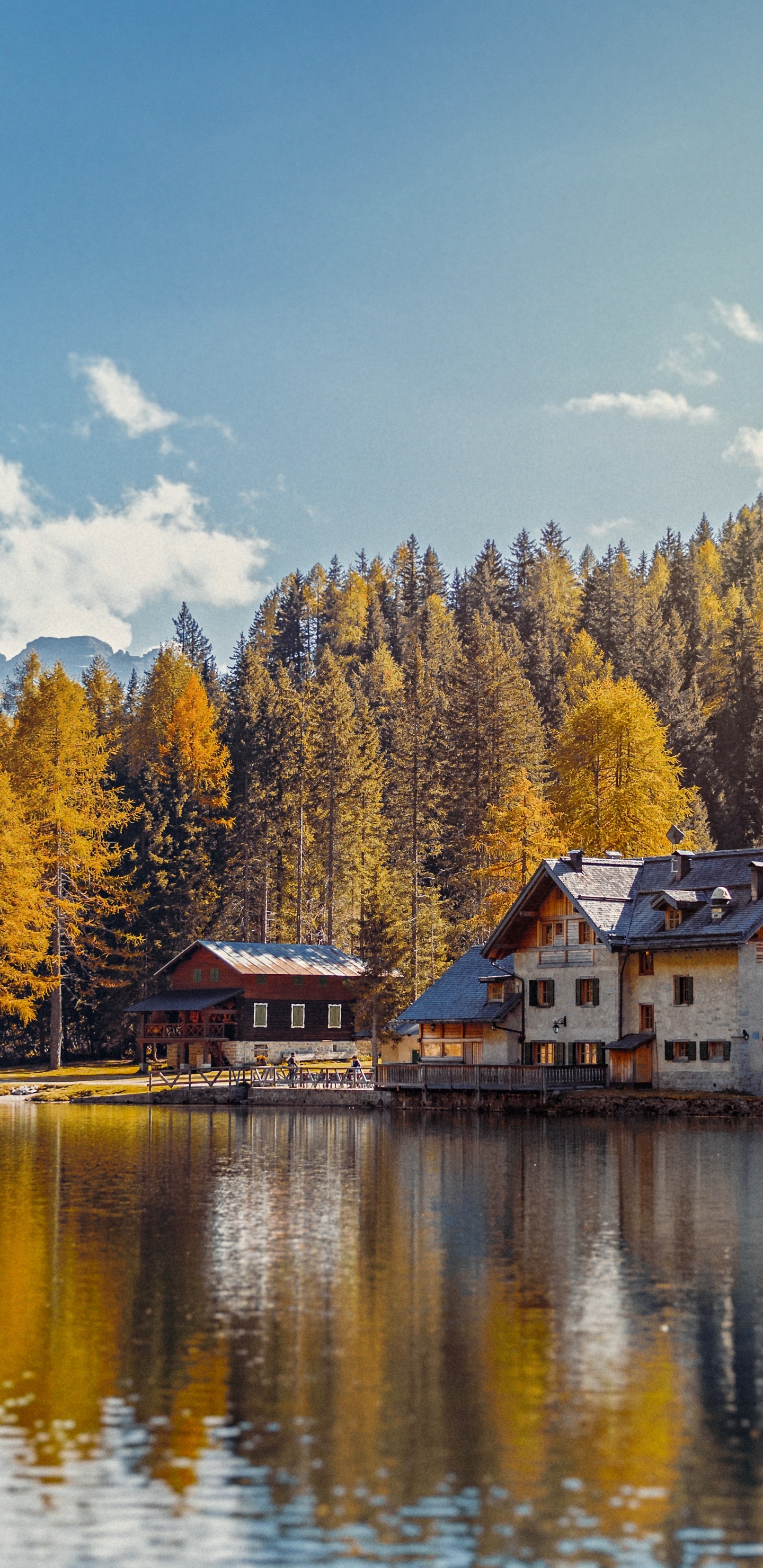 Cabaña en el Lago de Montaña, Alquiler de Vacaciones, Alquiler de Cabañas, Montaña, Emerald Lake. Wallpaper in 1440x2960 Resolution