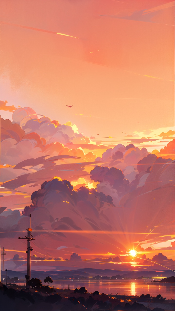 Sunlight, Cloud, Atmosphere, Water, Ecoregion. Wallpaper in 720x1280 Resolution