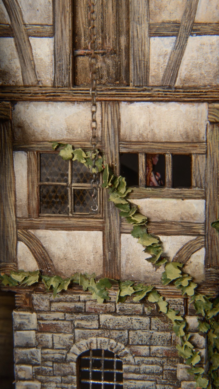 Green Plants on Brown Wooden House. Wallpaper in 720x1280 Resolution