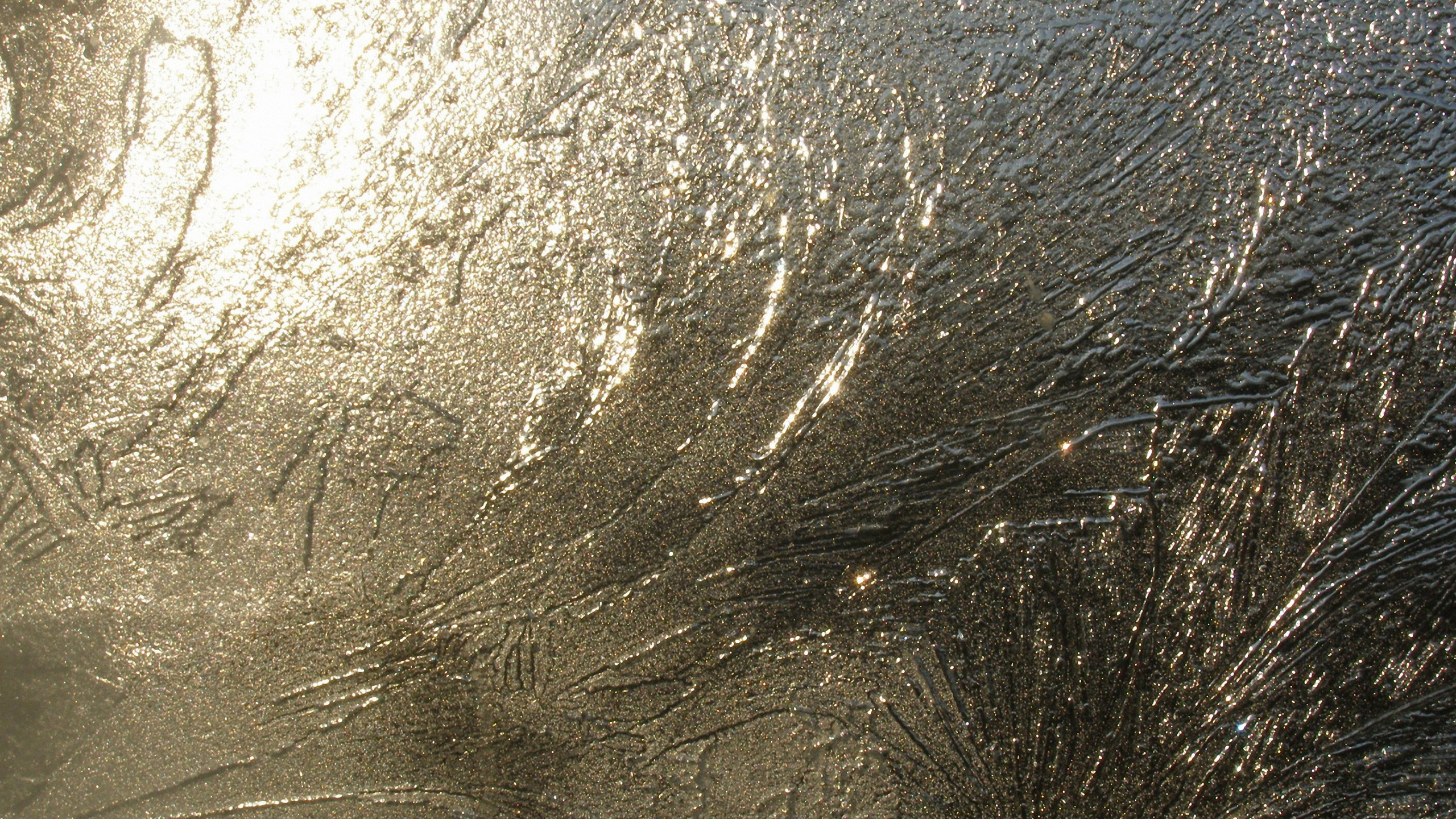 Peinture Abstraite en Noir et Blanc. Wallpaper in 2560x1440 Resolution