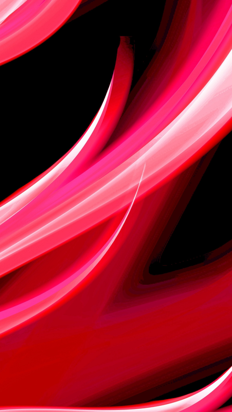 Red and White Light Digital Wallpaper. Wallpaper in 750x1334 Resolution