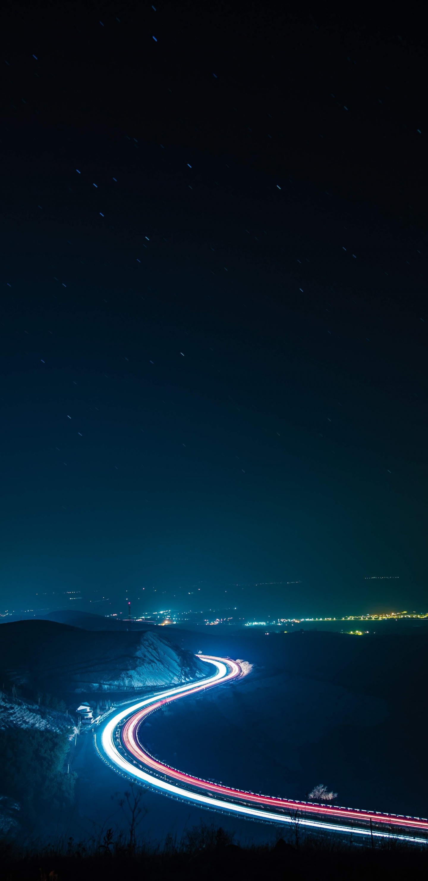 Atmosphère, Blue, L'éclairage Automobile, Paysage Naturel, Objet Astronomique. Wallpaper in 1440x2960 Resolution